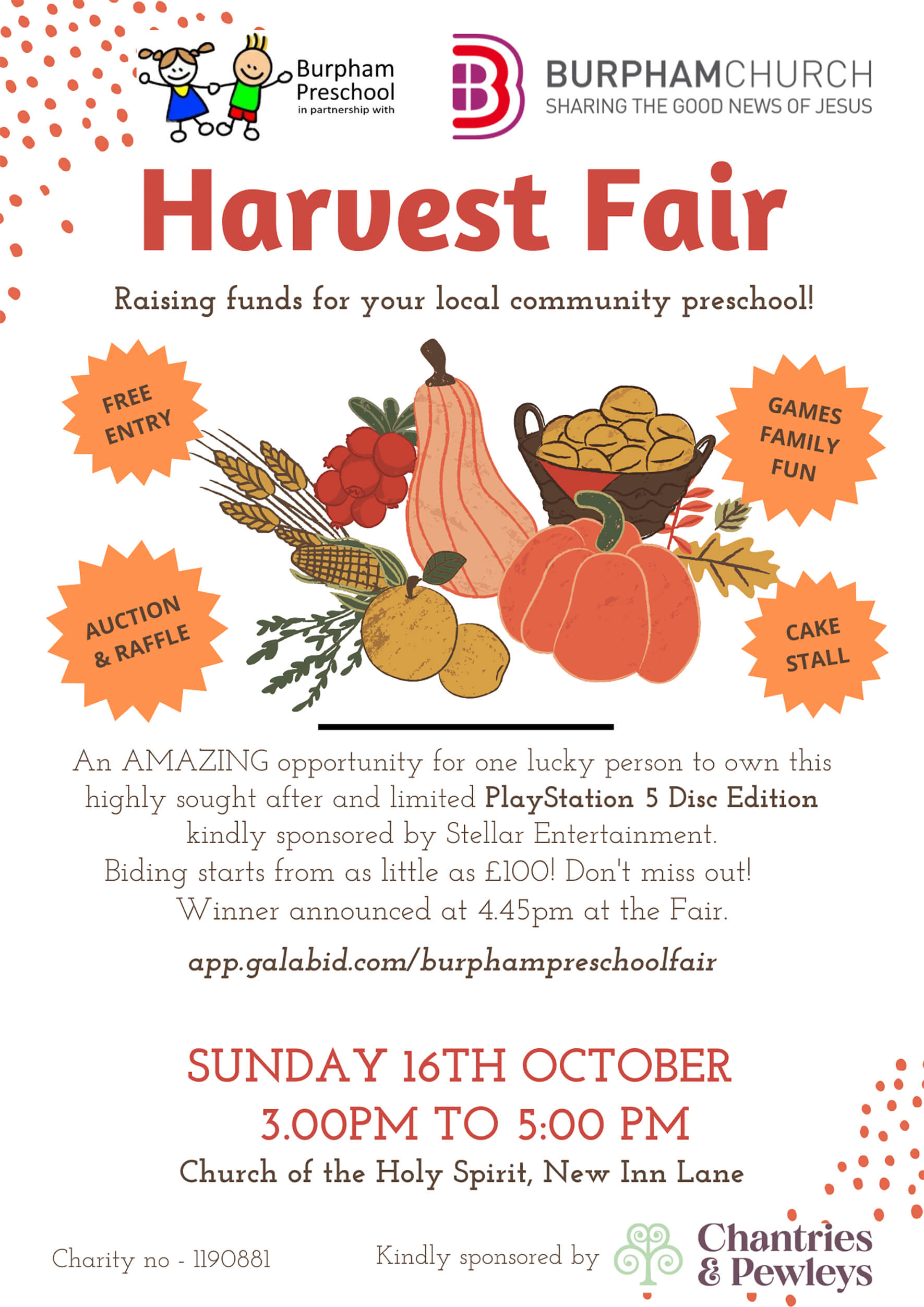 Latest: Burpham Preschool Harvest Fair | Burpham Pages